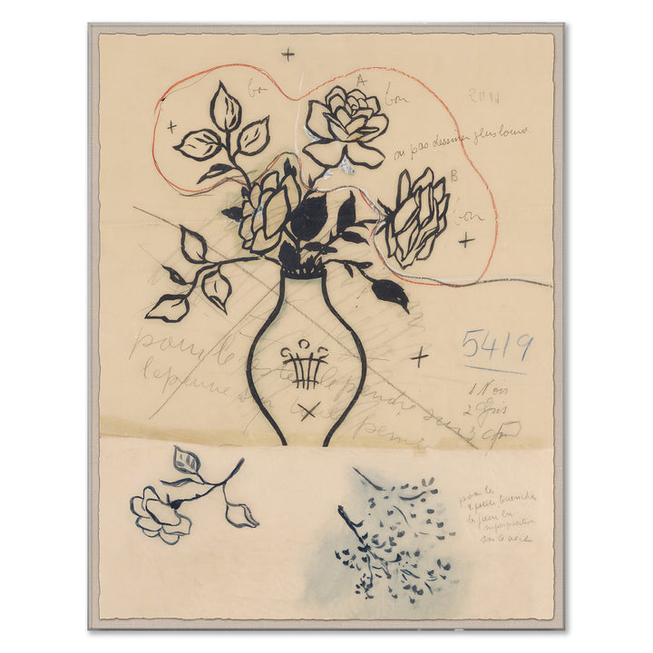 PM-23-0246 Paule Marrot, Tres Roses by Soicher Marin