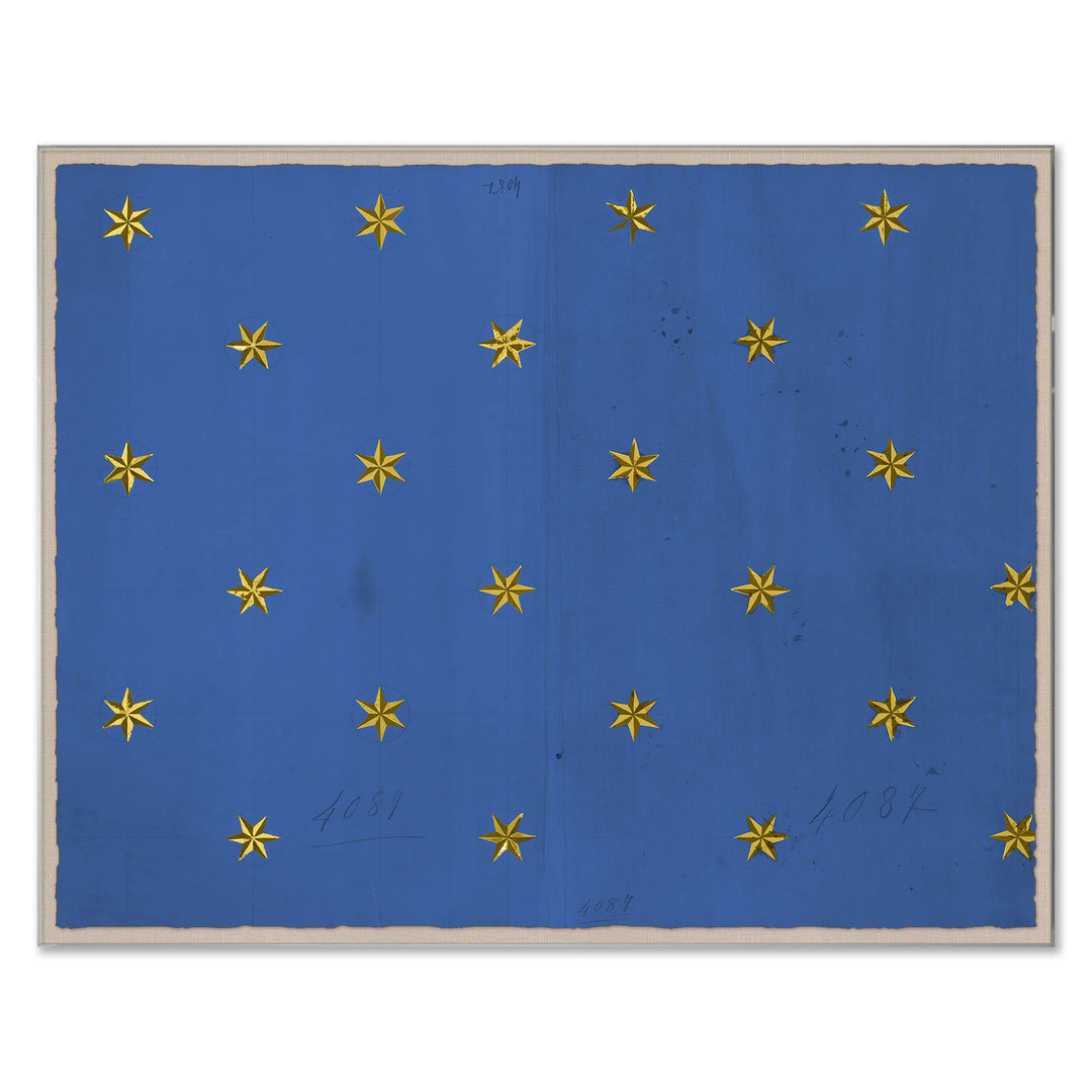 PM-23-0253 Paule Marrot, Etoile - Blue by Soicher Marin