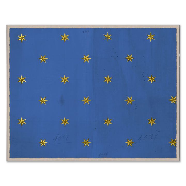PM-23-0253 Paule Marrot, Etoile - Blue by Soicher Marin