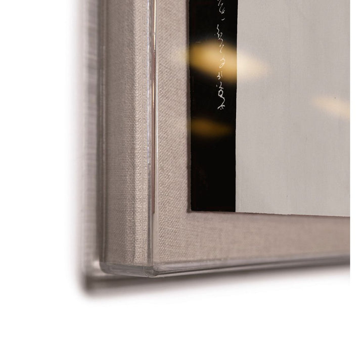 PM-23-0254 Paule Marrot, White and Black Abstract detail by Soicher Marin