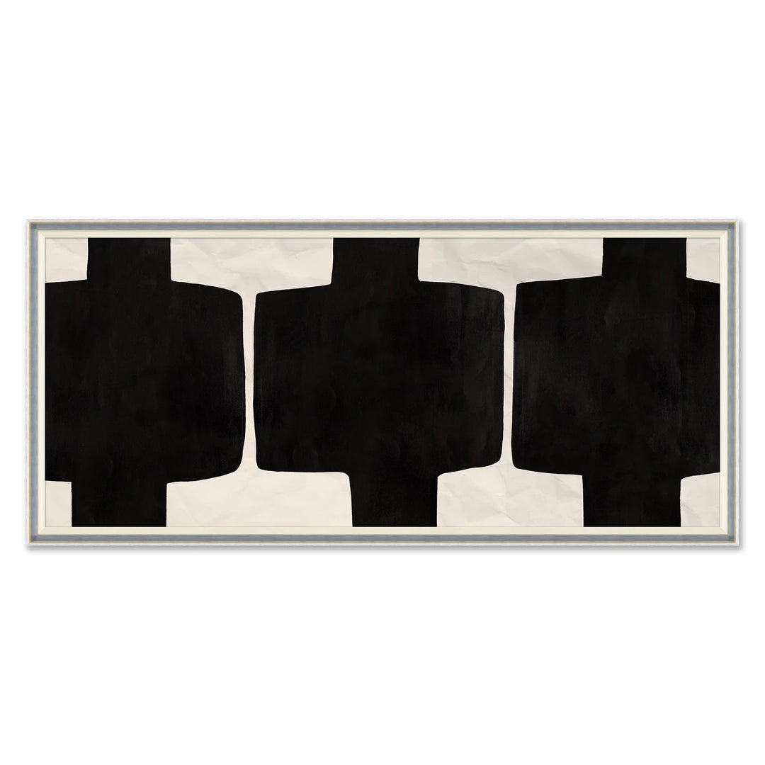 Black and White Abstract 3 I (var. 3) by Soicher Marin