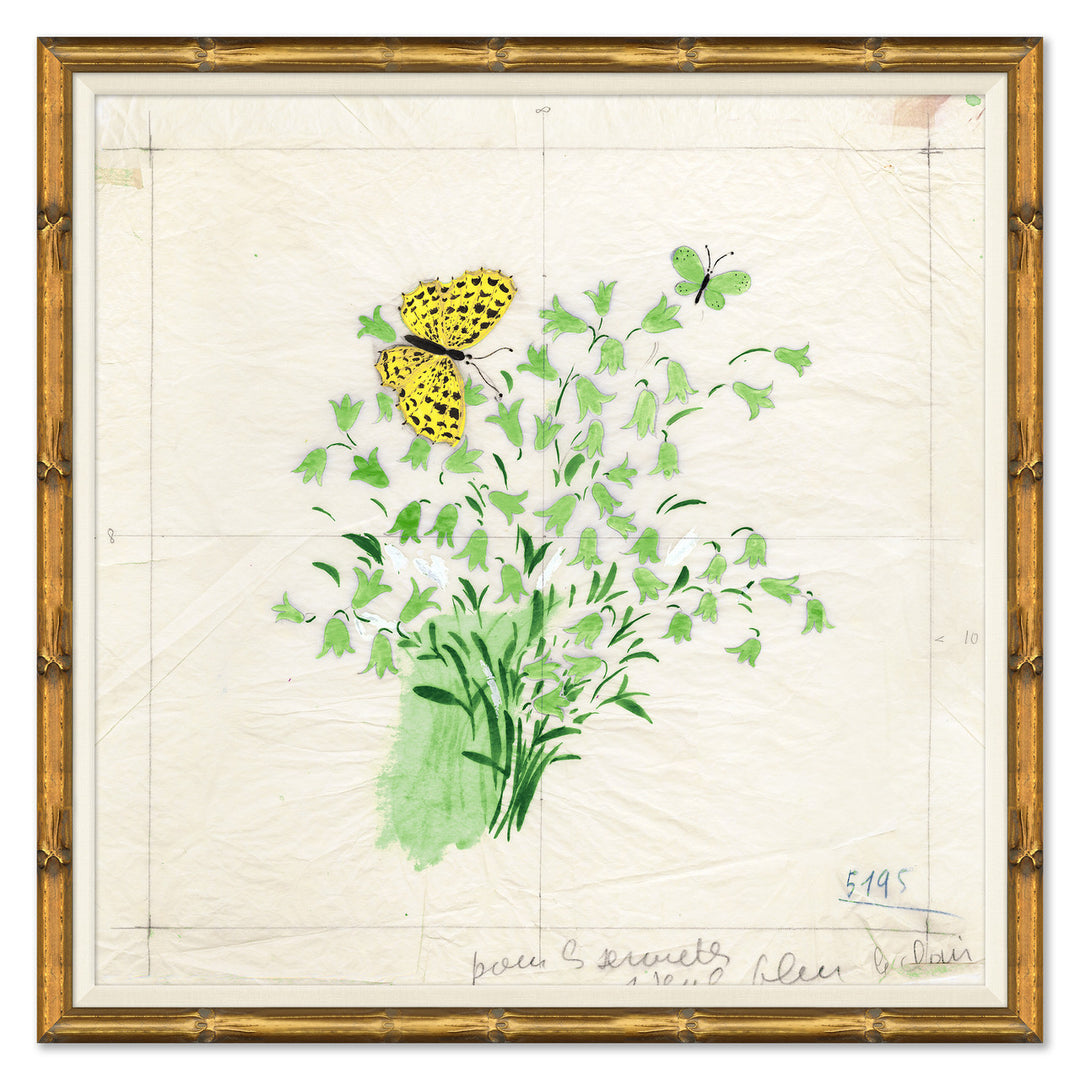 Clochettes et Papillon I by Soicher Marin