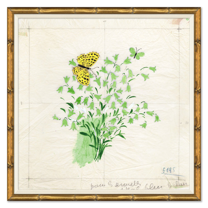 Clochettes et Papillon I by Soicher Marin