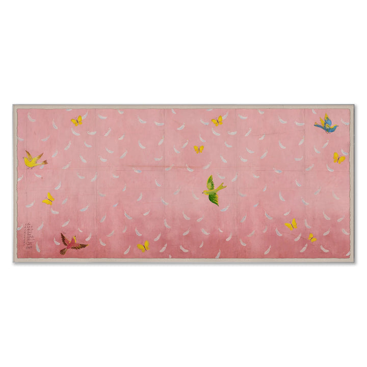 PM-25-0292 Paule Marrot, Feathers - Large detail by Soicher Marin