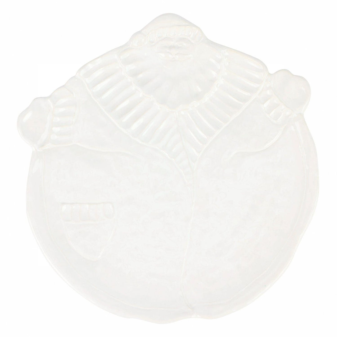 Pietra Natale Figural Santa Platter - Default Title