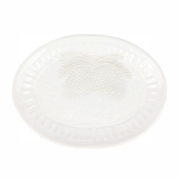 Pietra Natale Pinecone Oval Platter