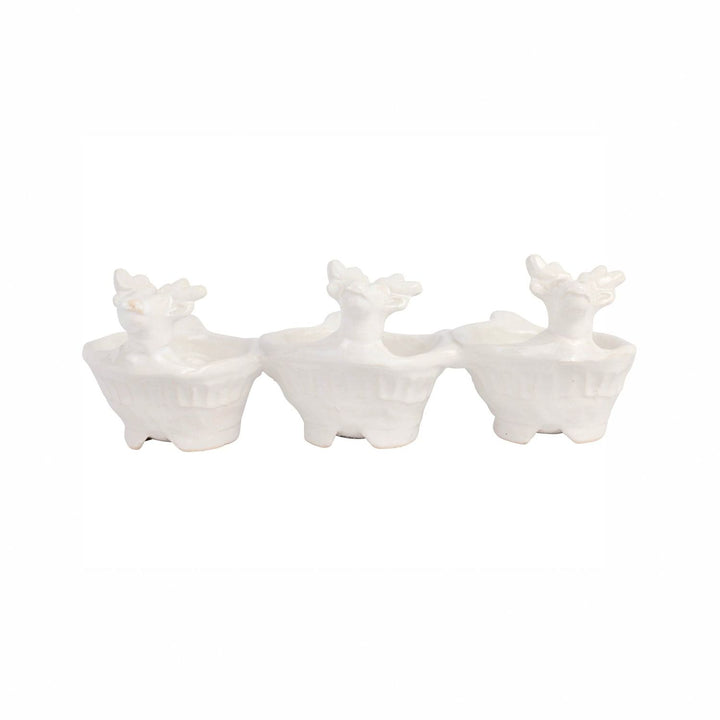 Pietra Natale Figural Deer Three-Part Server - Default Title
