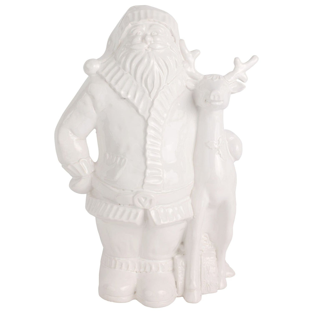 Pietra Natale Figural Santa with Deer - Default Title