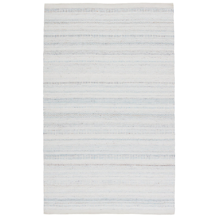 Jaipur Living Parson Indoor/ Outdoor Tribal Light Blue/ Ivory Area Rug (9'X12')