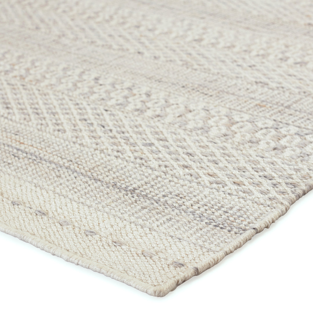 Jaipur Living Lenna Indoor/ Outdoor Tribal Cream/ Light Gray Area Rug (10'X14')