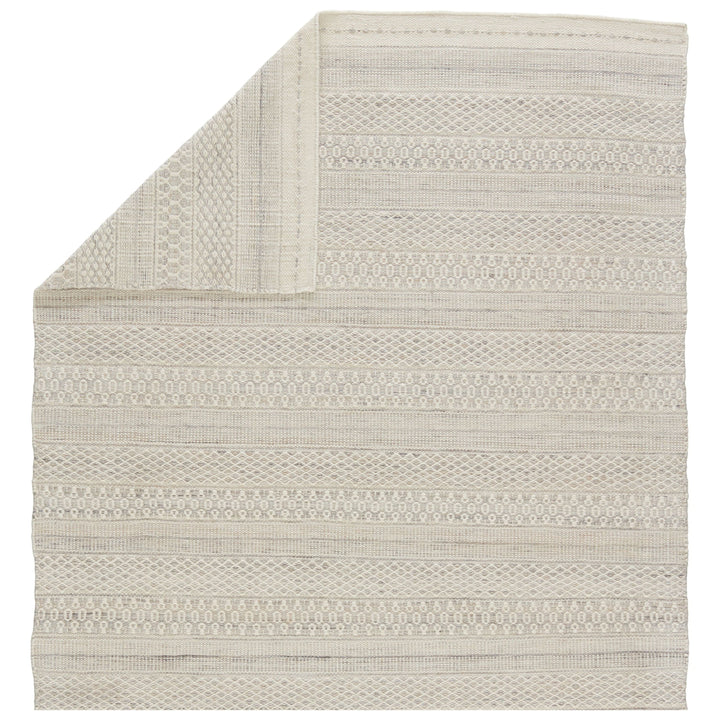 Jaipur Living Lenna Indoor/ Outdoor Tribal Cream/ Light Gray Area Rug (5'X8')