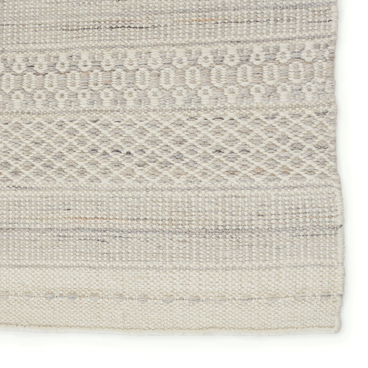 Jaipur Living Lenna Indoor/ Outdoor Tribal Cream/ Light Gray Area Rug (8'X10')