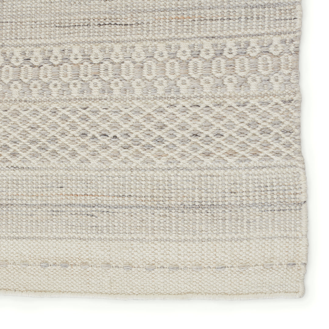 Jaipur Living Lenna Indoor/ Outdoor Tribal Cream/ Light Gray Area Rug (9'X12')