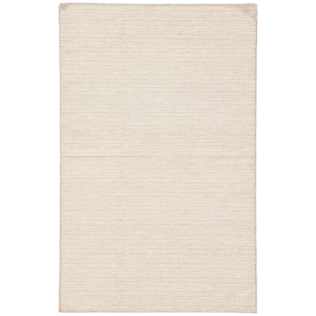 Jaipur Living Eulalia Handmade Geometric Light Gray/ Ivory Area Rug (7'10"X9'10")