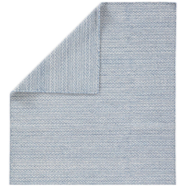 Jaipur Living Eulalia Handmade Geometric Blue/ Ivory Area Rug (7'10"X9'10")