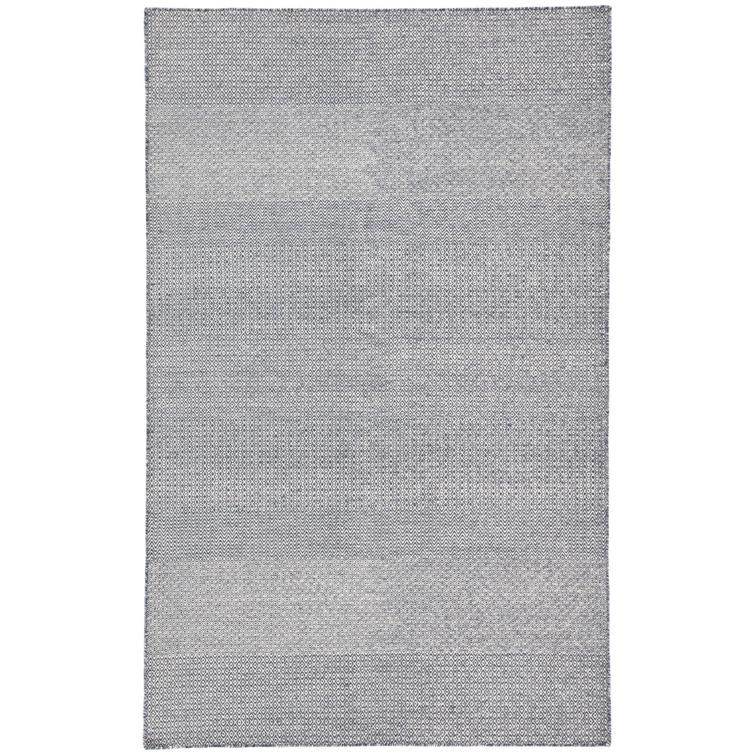 Jaipur Living Glace Handmade Geometric Dark Blue/ Ivory Runner Rug (2'6"X10')