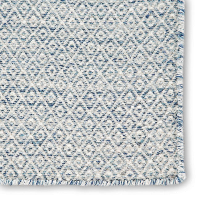 Jaipur Living Glace Handmade Geometric Light Blue/ Ivory Area Rug (7'10"X9'10")