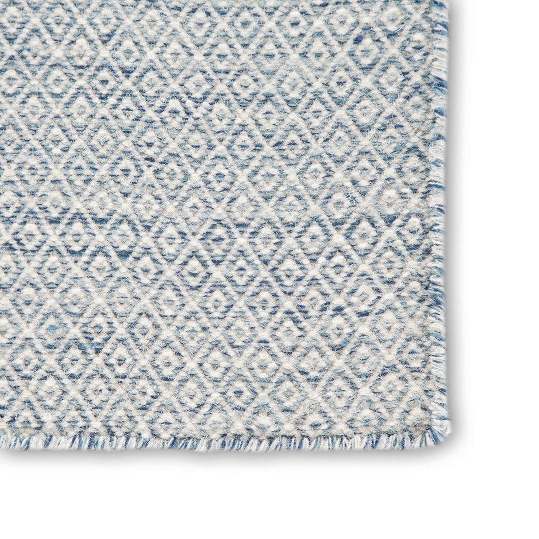 Jaipur Living Glace Handmade Geometric Light Blue/ Ivory Area Rug (10'X14')