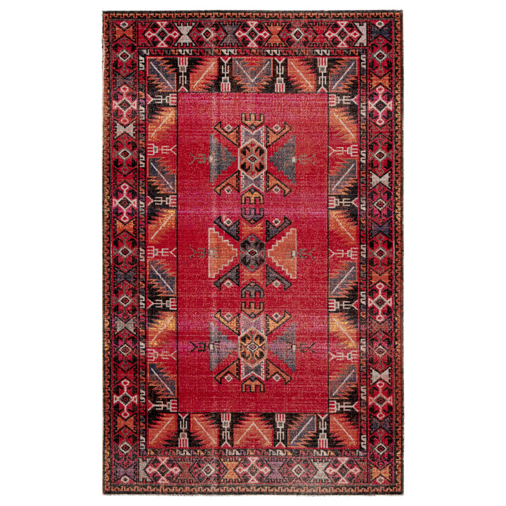 Jaipur Living Paloma Indoor/ Outdoor Tribal Red/ Black Area Rug (9'10"X14')