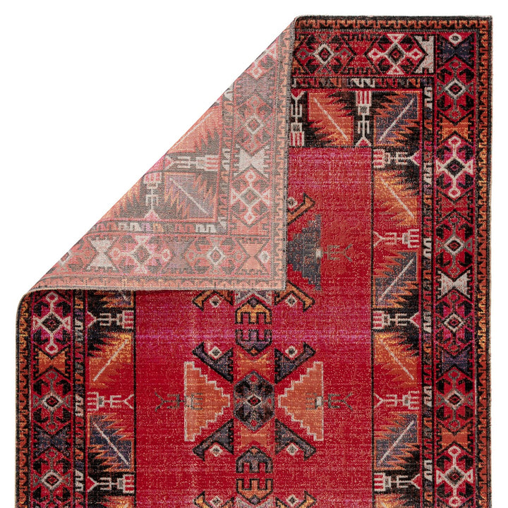 Jaipur Living Paloma Indoor/ Outdoor Tribal Red/ Black Area Rug (2'X3')