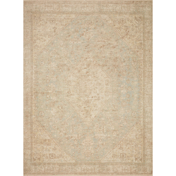 Loloi Priya Ocean / Ivory 7'-9" x 9'-9" Area Rug