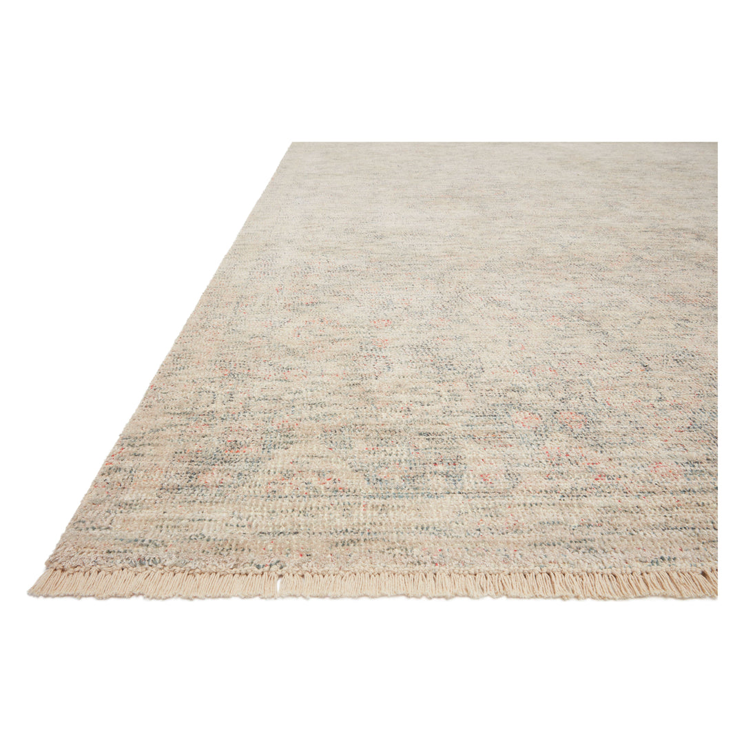 Loloi Priya Navy / Ivory 3'-6" x 5'-6" Accent Rug