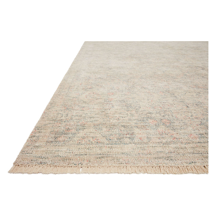 Loloi Priya Navy / Ivory 3'-6" x 5'-6" Accent Rug