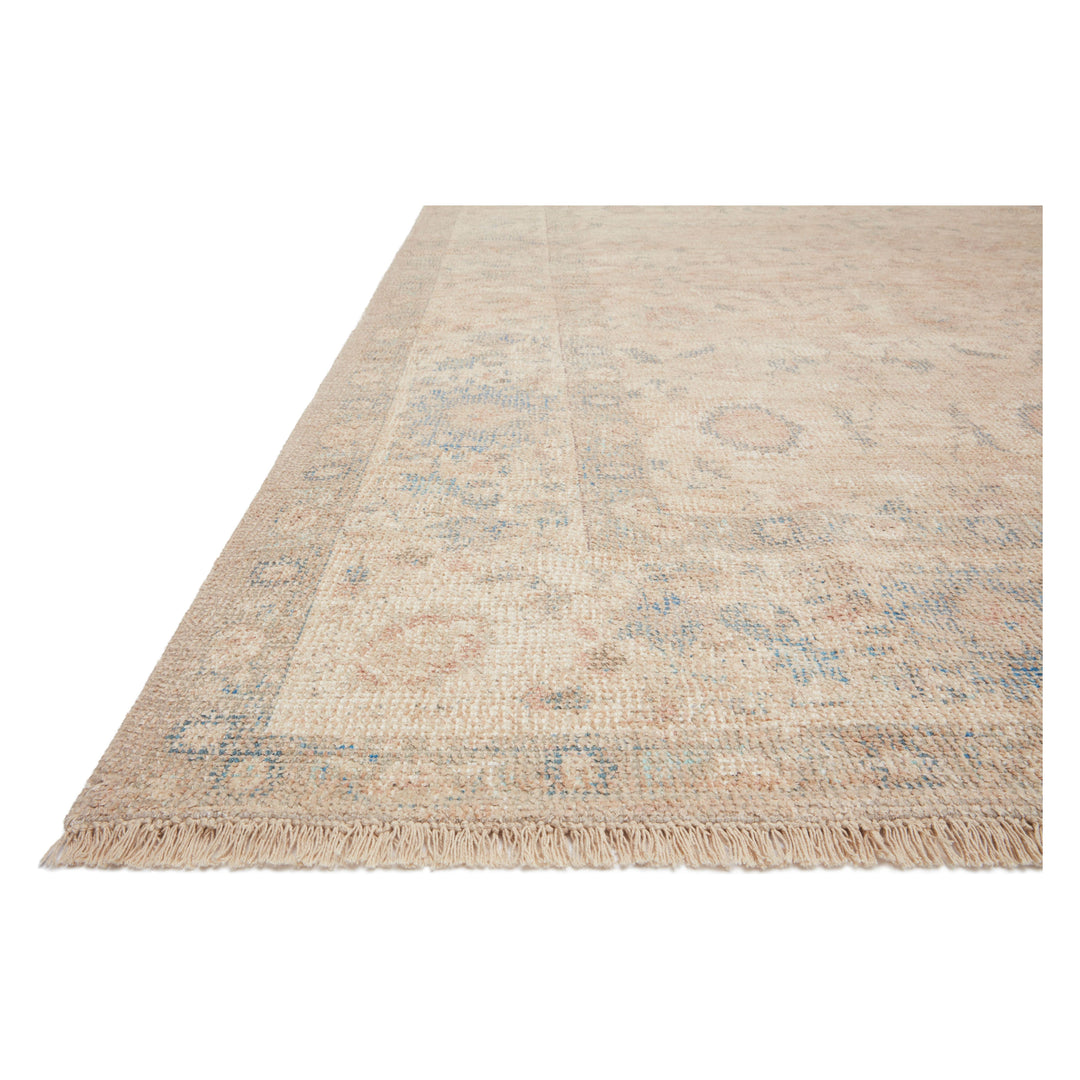 Loloi Priya Natural / Blue 8'-6" x 12' Area Rug