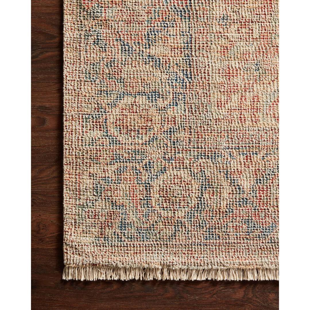 Loloi Priya Brick / Navy 18" x 18" Sample Rug