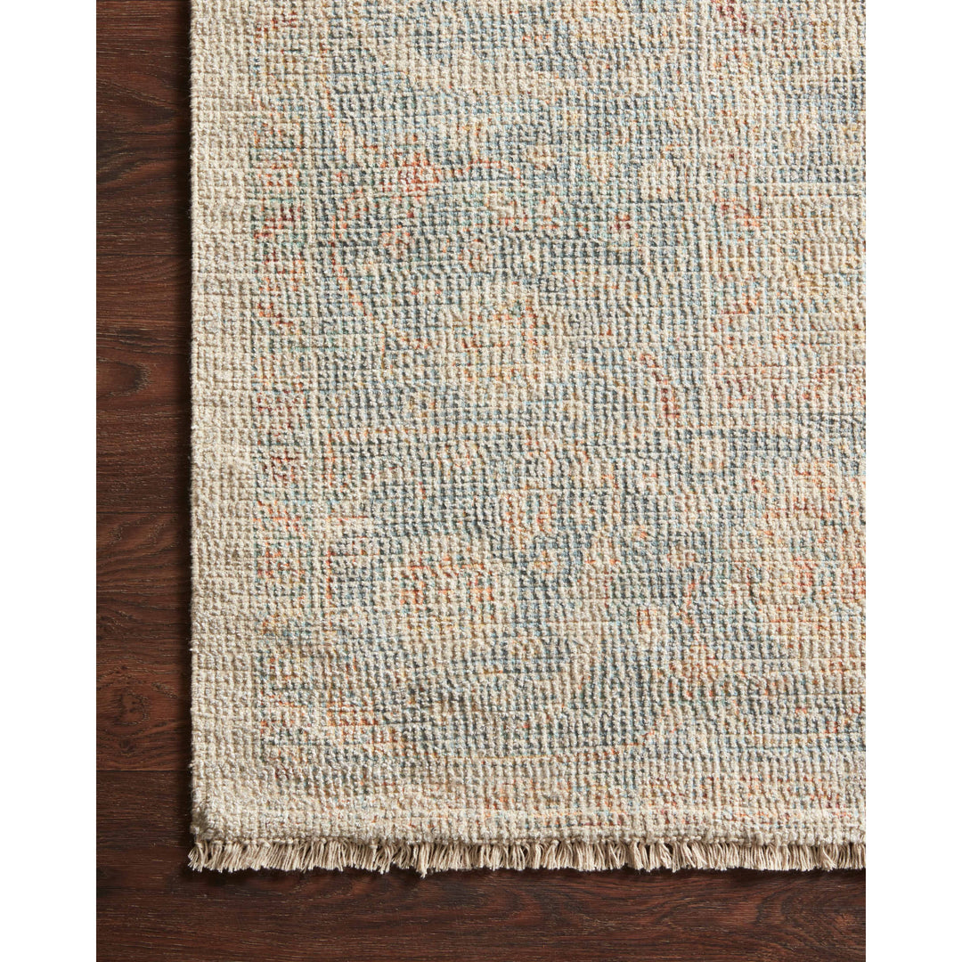 Loloi Priya Bone / Bluestone 8'-6" x 12' Area Rug