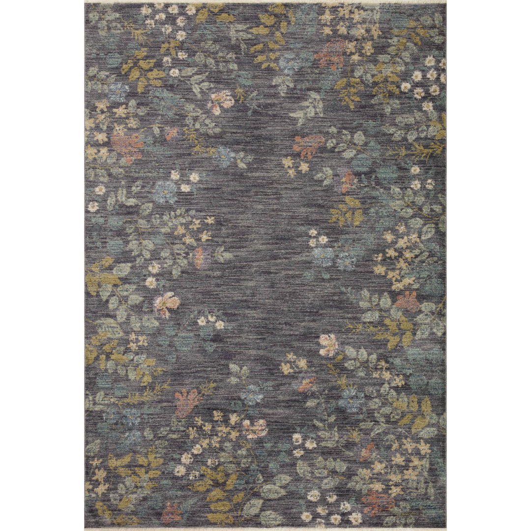 Rifle Paper Co. x Loloi Provence Slate 2'-6" x 4'-0" Accent Rug