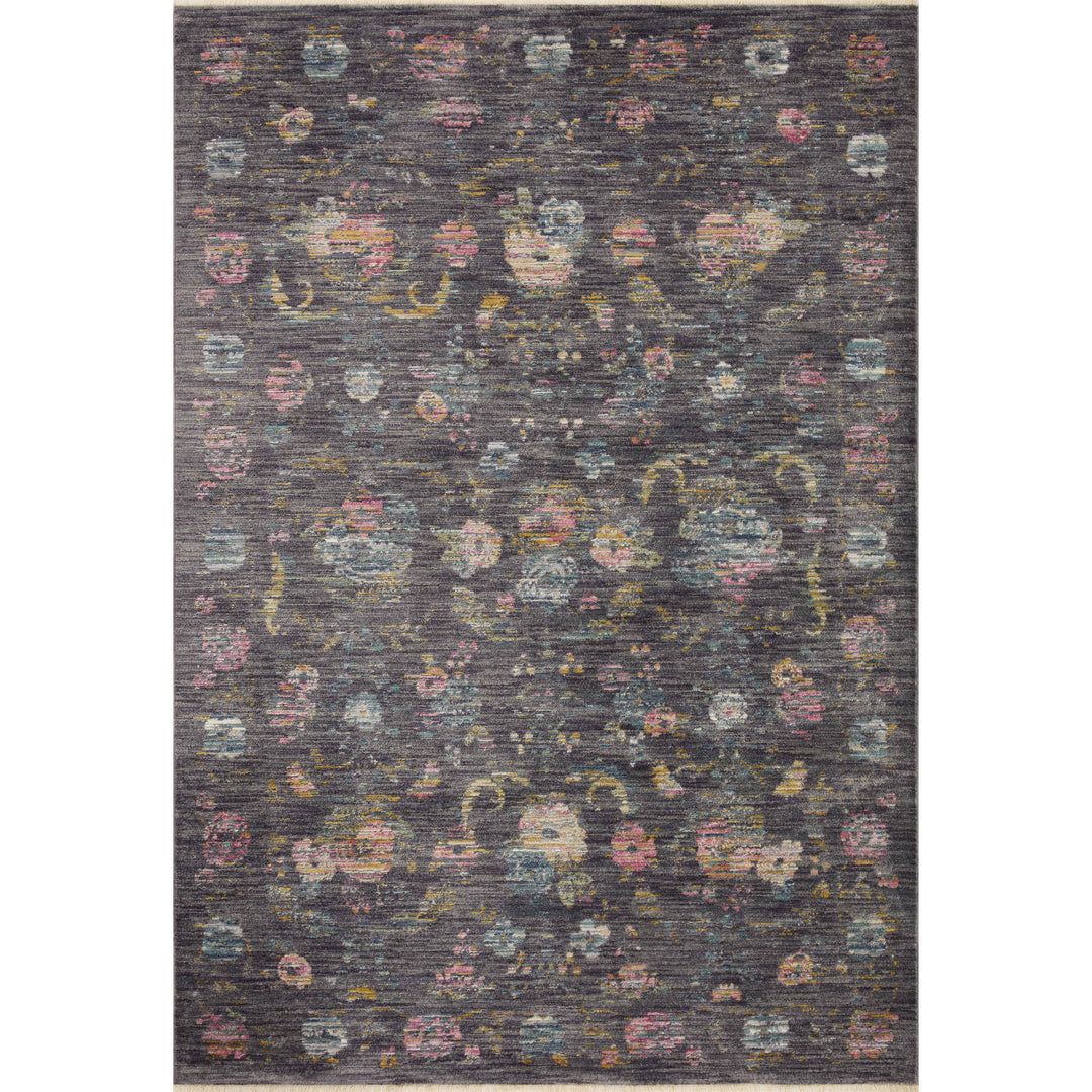 Rifle Paper Co. x Loloi Provence Slate 3'-7" x 5'-7" Accent Rug