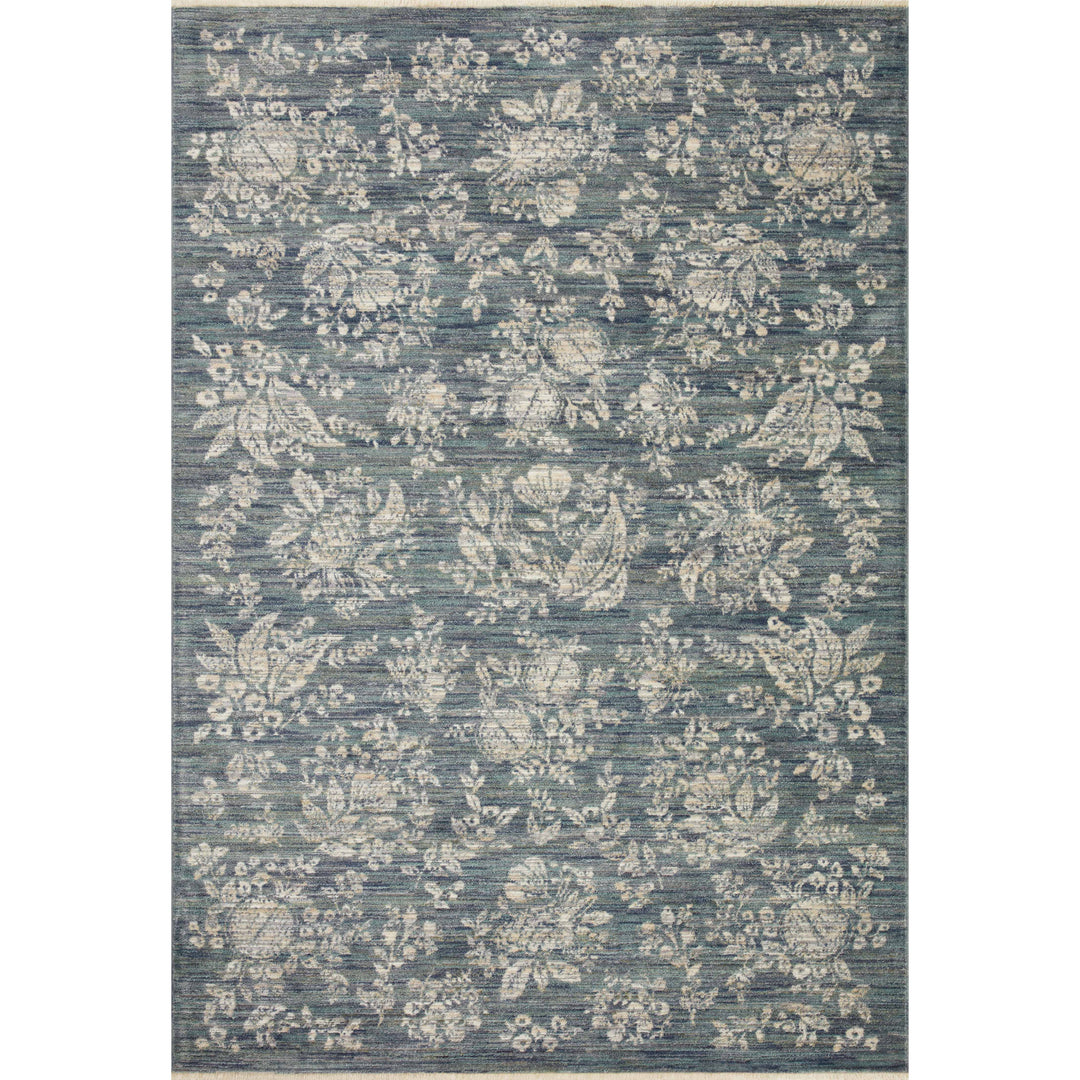 Rifle Paper Co. x Loloi Provence Indigo 2'-6" x 8'-0" Runner Rug