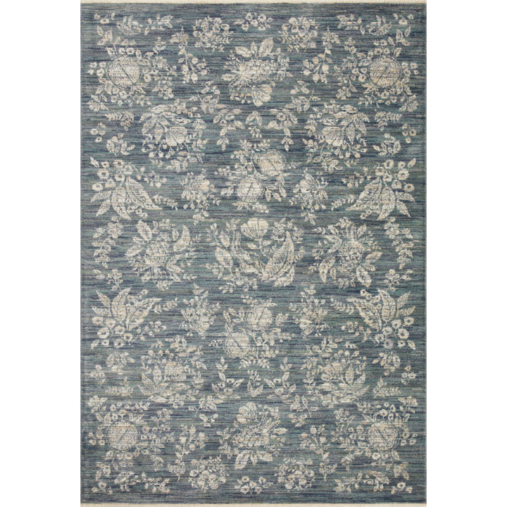 Rifle Paper Co. x Loloi Provence Indigo 2'-6" x 8'-0" Runner Rug