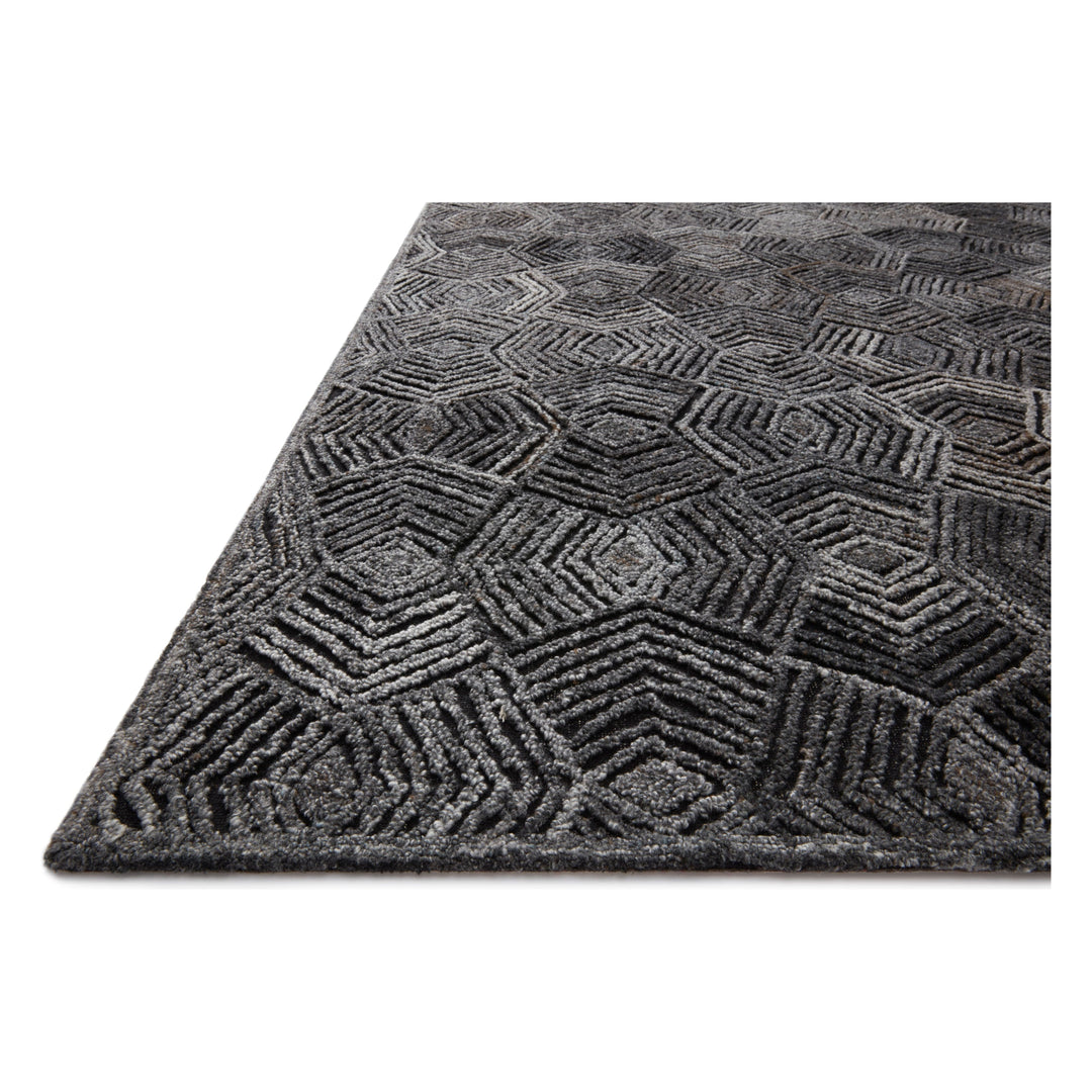 Loloi Prescott Charcoal 2'-6" x 9'-9" Runner Rug