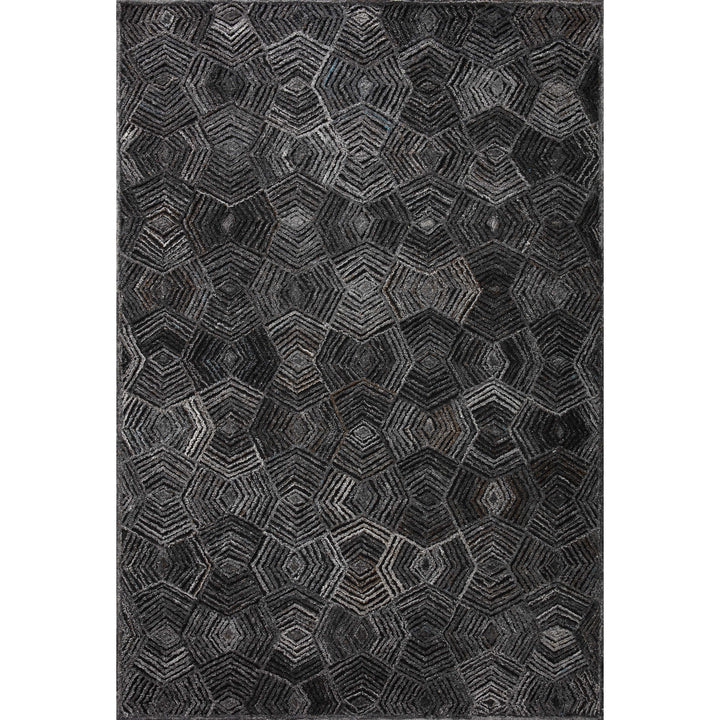 Loloi Prescott Charcoal 2'-3" x 3'-9" Accent Rug