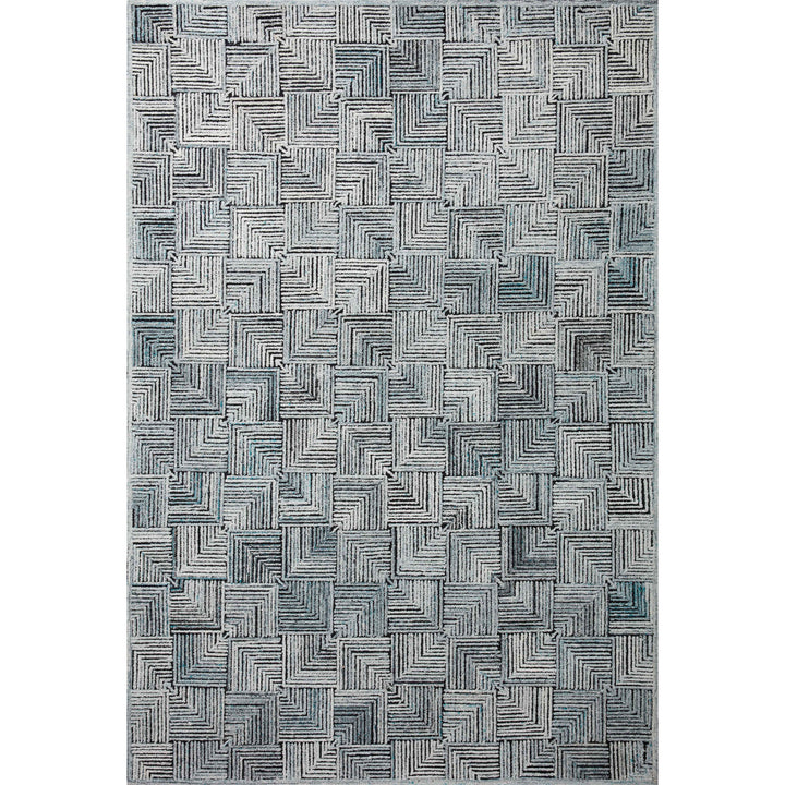 Loloi Prescott Arctic Blue 2'-6" x 7'-6" Runner Rug