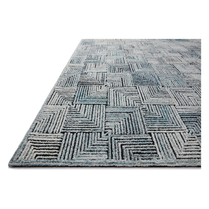 Loloi Prescott Arctic Blue 8'-6" x 12' Area Rug