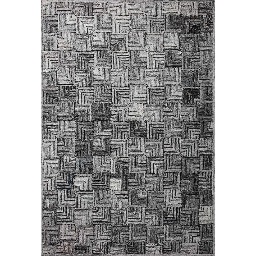 Loloi Prescott Silver 7'-9" x 9'-9" Area Rug