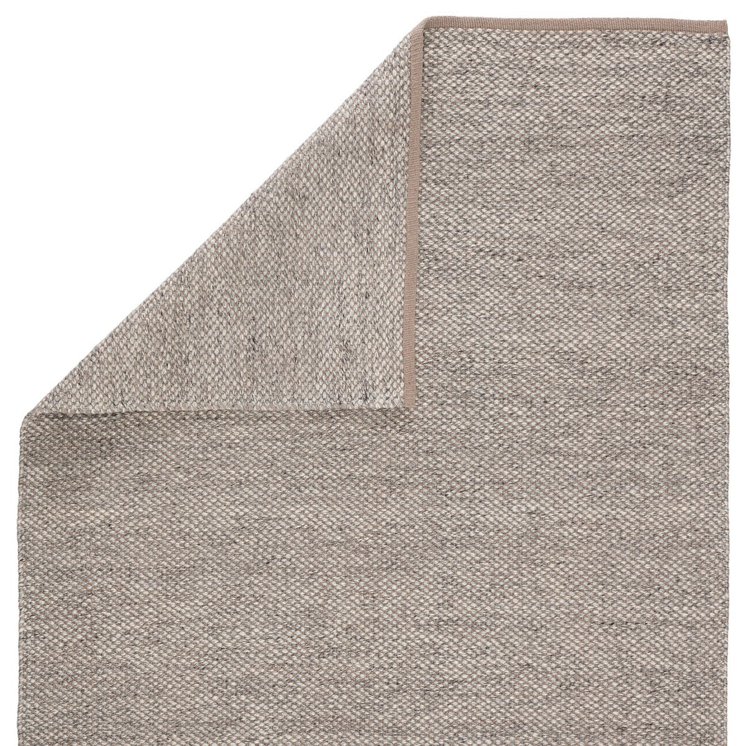 Jaipur Living Lamanda Indoor/ Outdoor Solid Taupe/ Gray Runner Rug (3'X10')