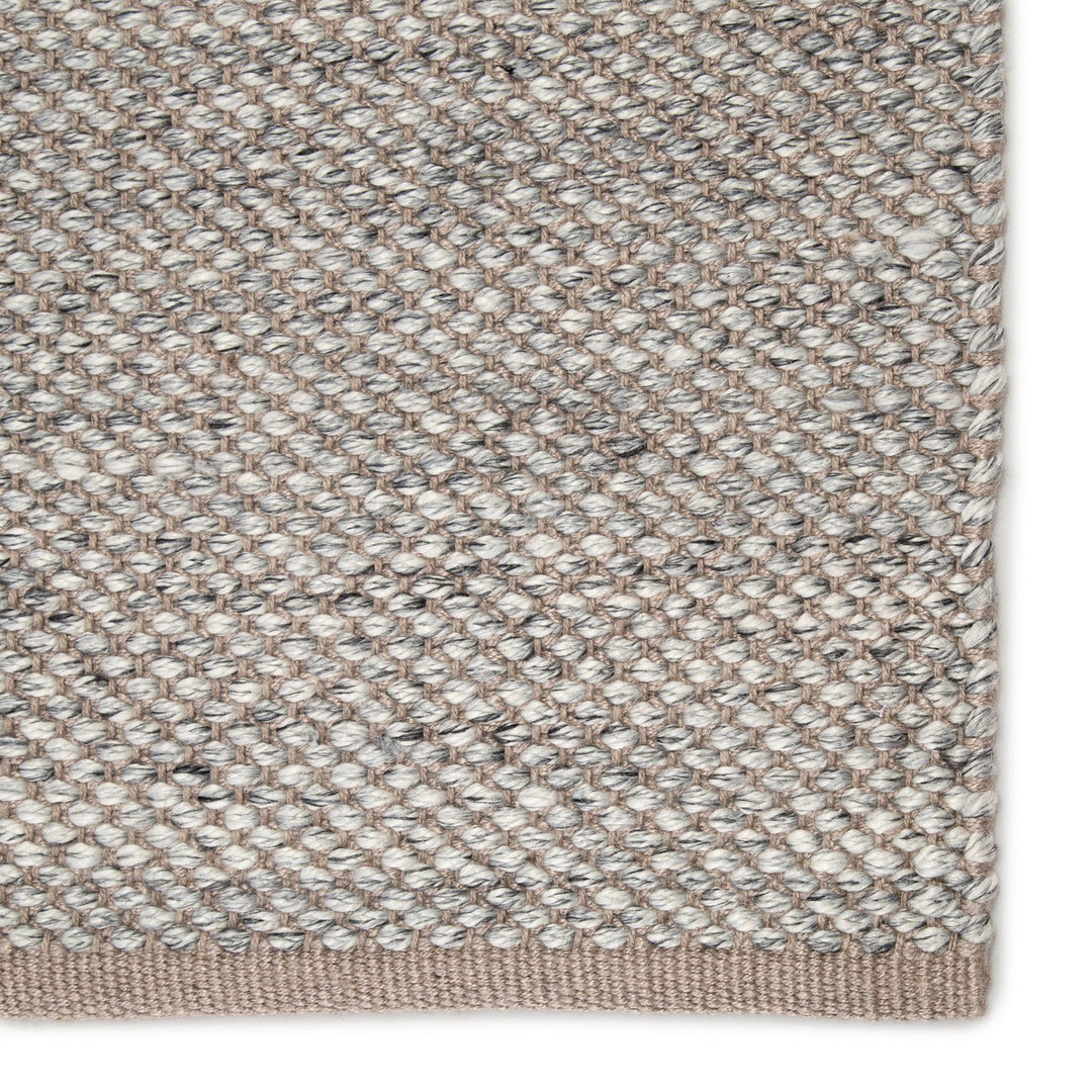 Jaipur Living Lamanda Indoor/ Outdoor Solid Taupe/ Gray Runner Rug (3'X10')