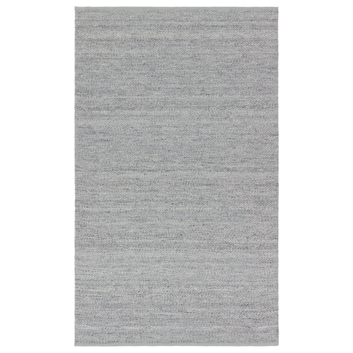 Jaipur Living Lamanda Handmade Indoor/Outdoor Solid Gray/ Light Blue Area Rug (6'X9')