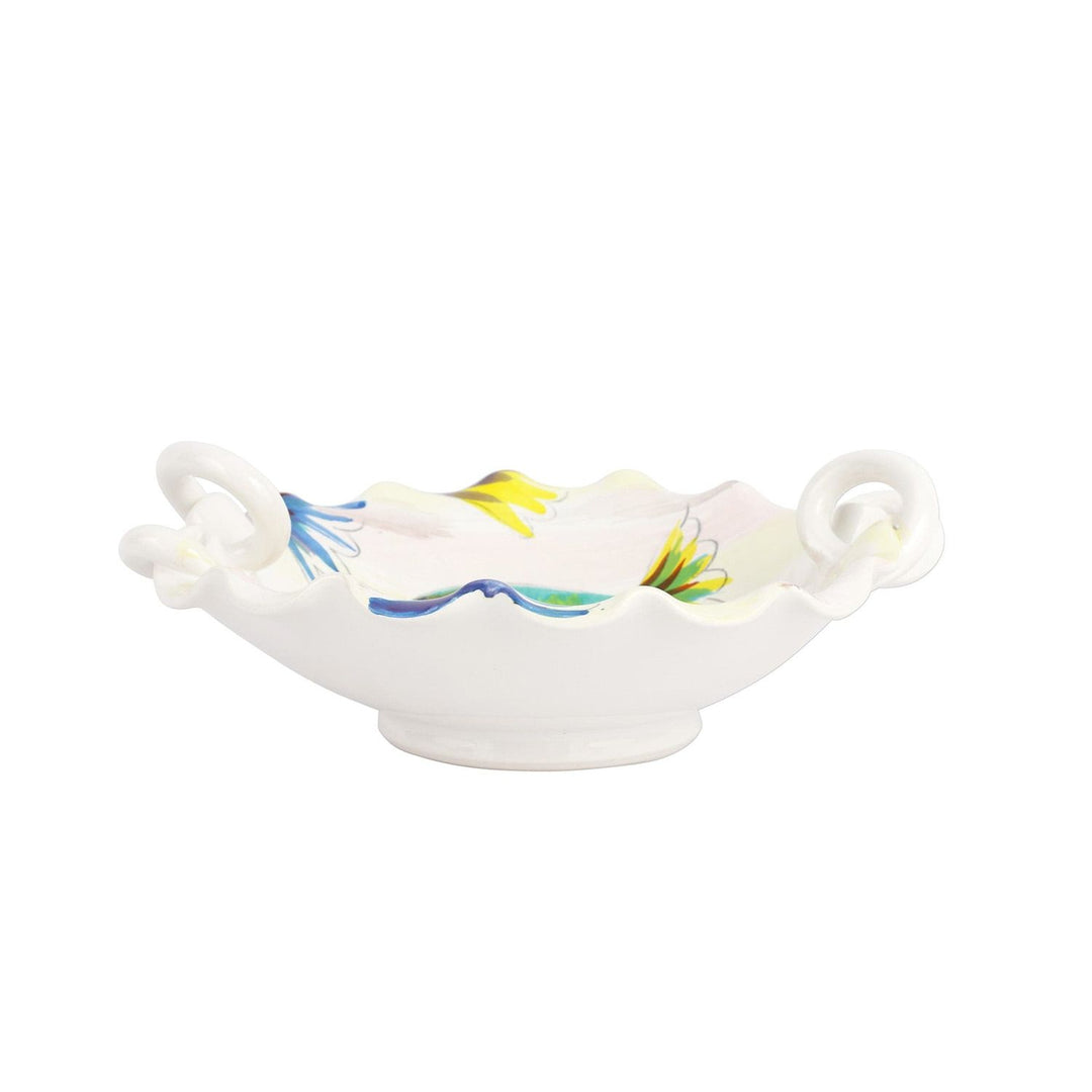 Pesci Colorati Handled Scallop Bowl - Default Title