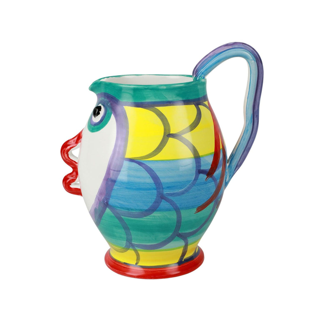 Pesci Colorati Figural Large Pitcher - Default Title