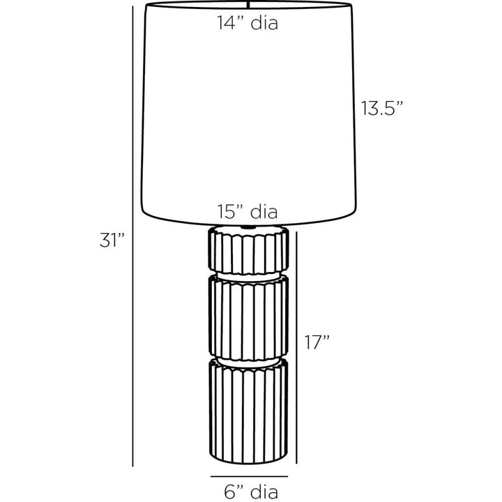 Nerina Lamp - Blue