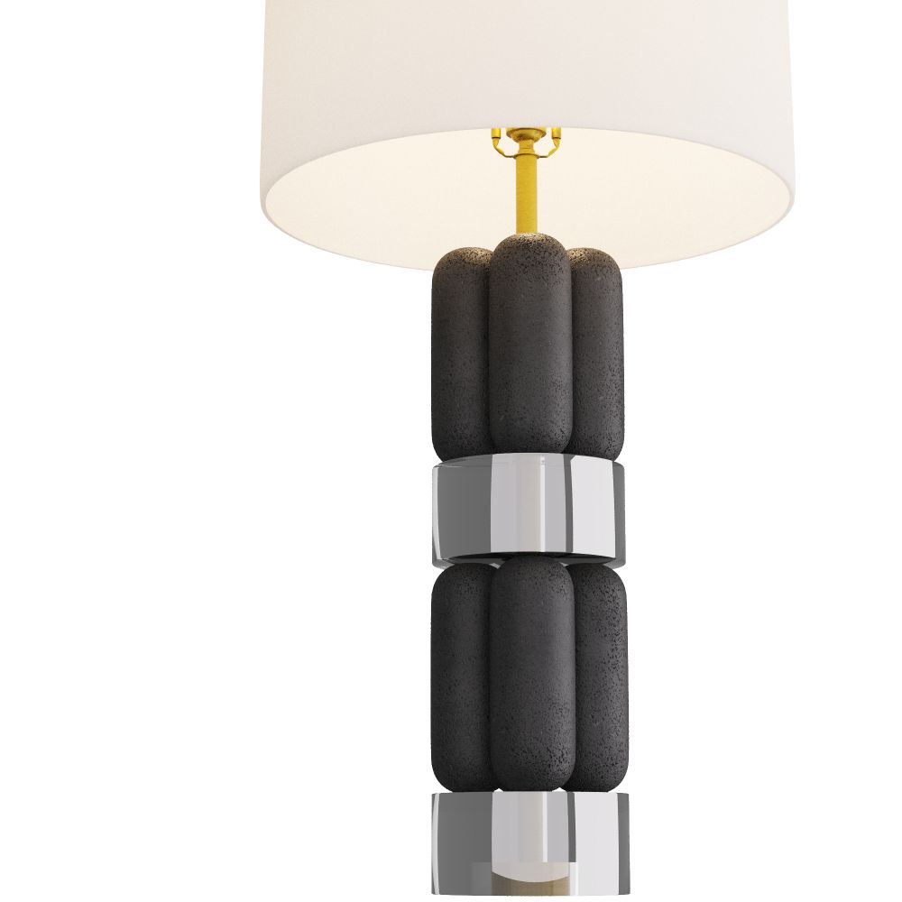 Chesterfield Lamp - Black