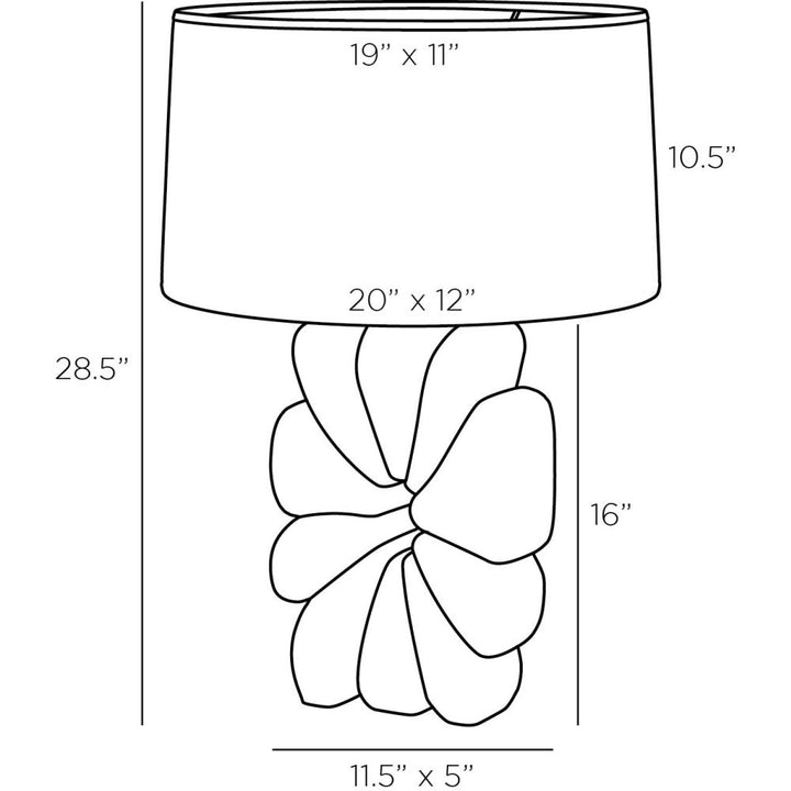 Aruba Lamp - Gold