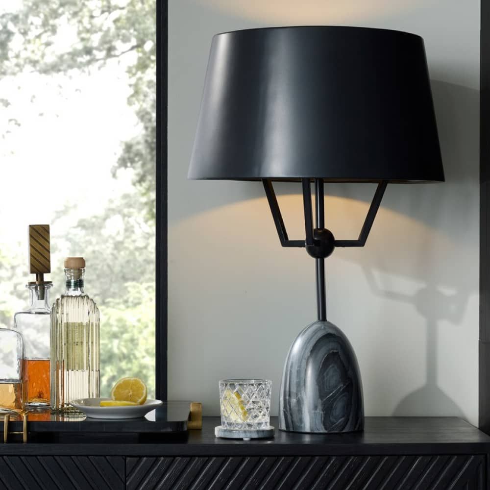 Table Lamps Varga Lamp - Black