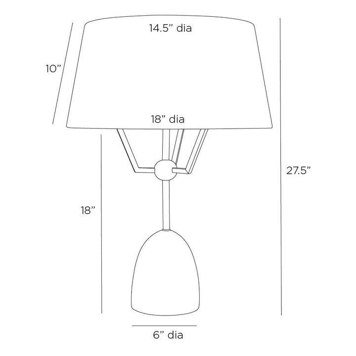 Varga Lamp - Black