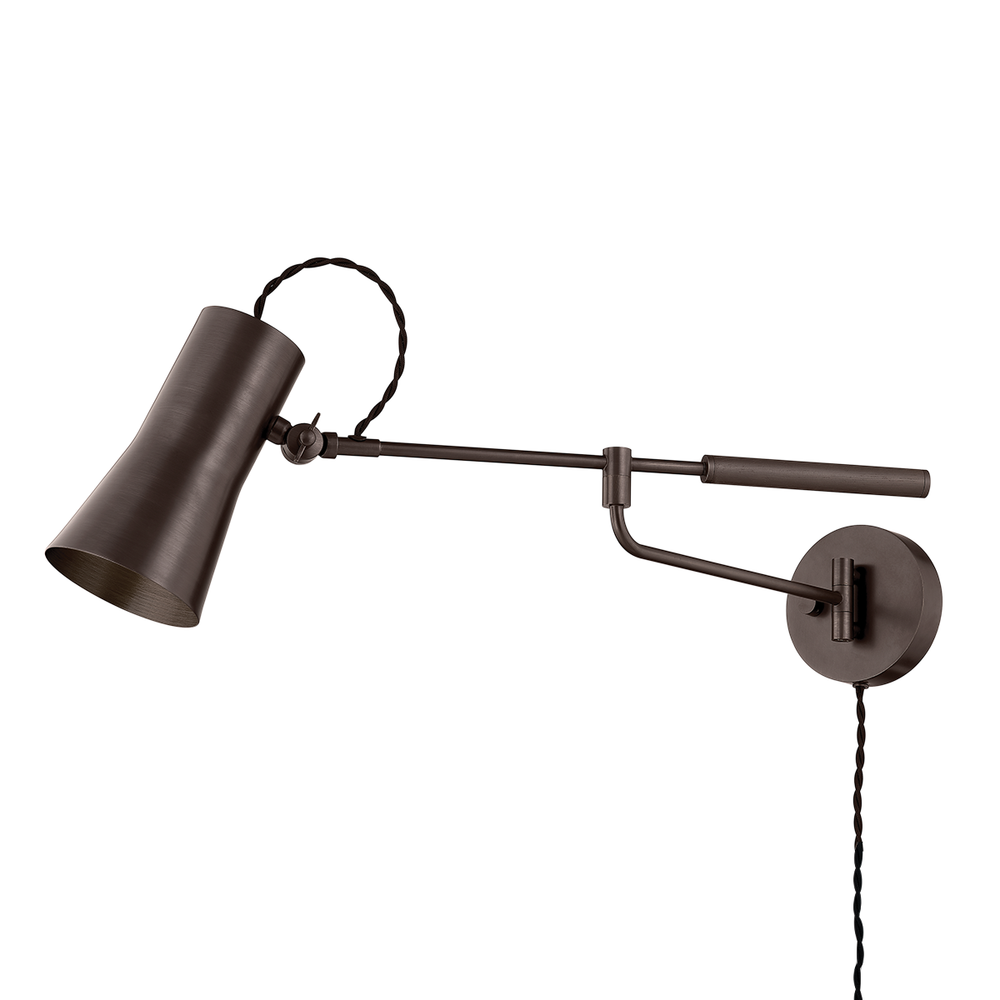 Wall Lighting Novel Plug-In Sconce - Bronze